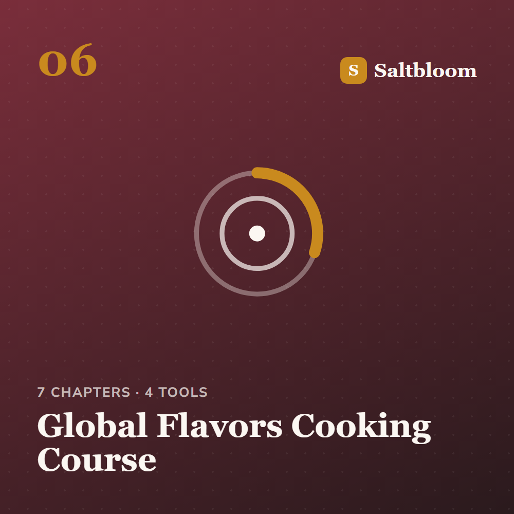 Global Flavors Cooking Course cover